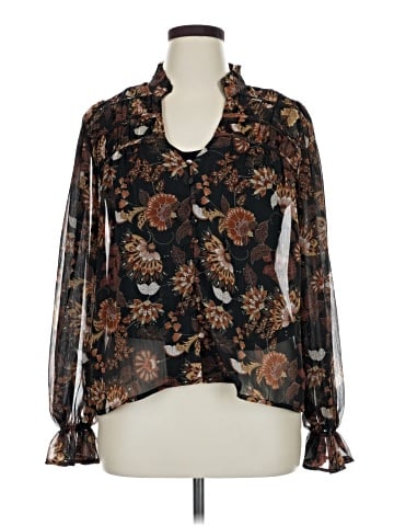 Evereve Long Sleeve Blouse (view 1)