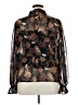 Evereve Brown Long Sleeve Blouse Size XL - photo 2