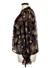 Evereve Brown Long Sleeve Blouse Size XL - photo 5
