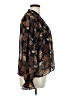 Evereve Brown Long Sleeve Blouse Size XL - photo 4