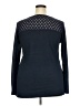 Simply Noelle 100% Polyester Blue Long Sleeve Top Size XXL - photo 2