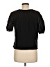 Old Navy 100% Cotton Black Short Sleeve Blouse Size M - photo 2