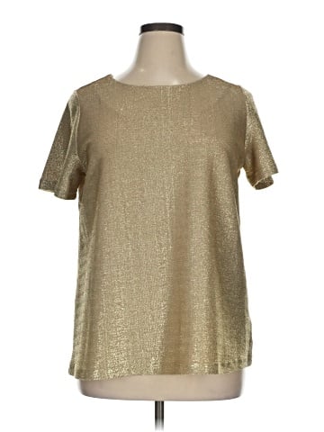 Jessica London Short Sleeve Blouse (view 1)