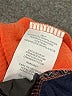 Sequin Hearts Color Block Orange Dress Size 8 - photo 4