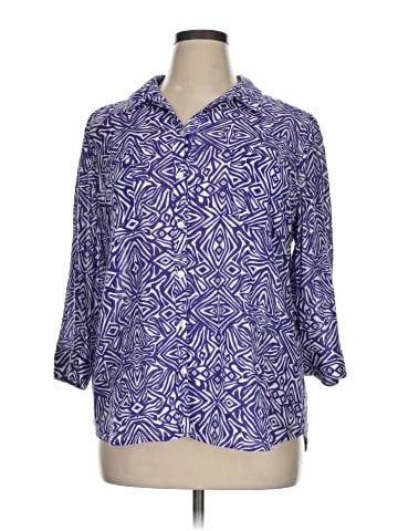 Chico's 3/4 Sleeve Blouse (view 1)
