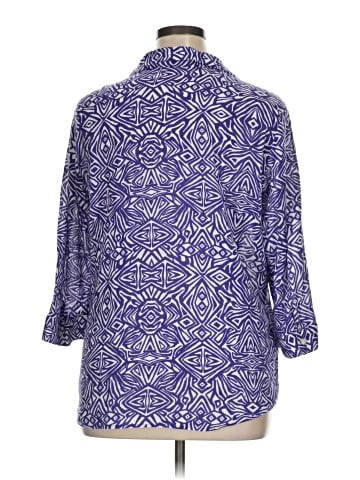 Chico's 3/4 Sleeve Blouse (view 2)