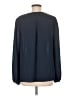 Elie Tahari 100% Polyester Blue Long Sleeve Blouse Size M - photo 2
