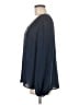 Elie Tahari 100% Polyester Blue Long Sleeve Blouse Size M - photo 5