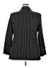 Shein Curve 100% Polyester Stripes Black Blazer Size 2X - photo 2