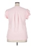 Blooming Jelly Pink Short Sleeve Blouse Size XXL - photo 2