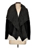 Lush Chevron-herringbone Gray Coat Size M - photo 1