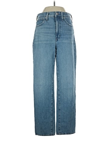Madewell The Perfect Vintage Straight Jean in Hoye Wash (view 1)
