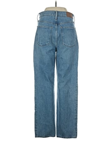 Madewell The Perfect Vintage Straight Jean in Hoye Wash (view 2)