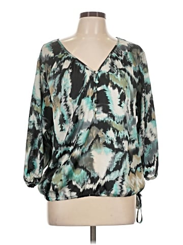 Signature by Larry Levine 3/4 Sleeve Blouse (view 1)