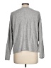 Papinelle Metallic Silver Pullover Sweater Size L - photo 2
