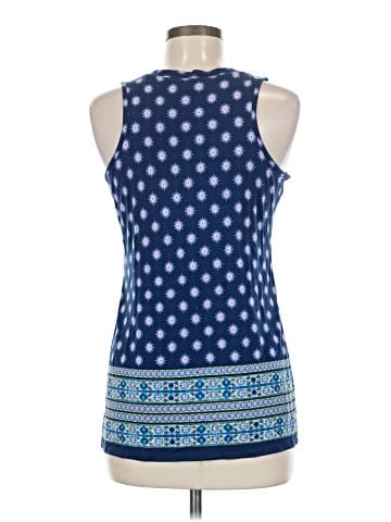 Rose + Olive Sleeveless Top (view 2)