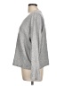 Papinelle Metallic Silver Pullover Sweater Size L - photo 5