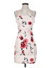 Sequin Hearts Floral Ivory Cocktail Dress Size 5 - photo 1