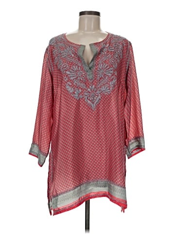 Gretchen Scott Designs 3/4 Sleeve Blouse (view 1)