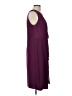 Planet Solid Burgundy Cocktail Dress Size UK 16 / US 12 - photo 4