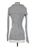 BCBGMAXAZRIA Gray Long Sleeve Top Size XS - photo 2