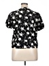 Friful Black Short Sleeve Blouse Size XL - photo 2
