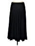 H&M 100% Polyester Solid Black Formal Skirt Size M - photo 2