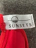 Sunsets Tropical Red Casual Skirt Size 16 - photo 3