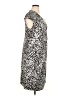 Apt. 9 Animal Print Gray Casual Dress Size 1X - photo 4