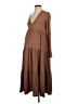 Hatch Brown Casual Dress Size Sm Maternity (1) - photo 1
