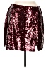 Mi ami 100% Polyester Burgundy Formal Skirt Size M - photo 1
