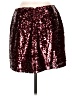 Mi ami 100% Polyester Burgundy Formal Skirt Size M - photo 2