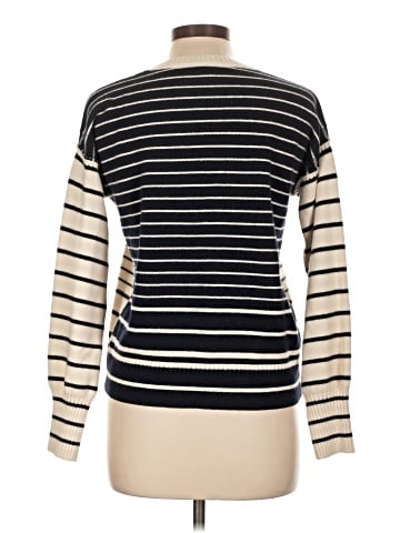 Hem & Thread Pullover Sweater (view 2)