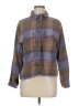 Sanctuary 100% Cotton Plaid Brown Long Sleeve Button-Down Shirt Size M - photo 1