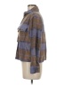 Sanctuary 100% Cotton Plaid Brown Long Sleeve Button-Down Shirt Size M - photo 5