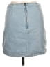 Wild Fable Solid Blue Denim Skirt Size 10 - photo 2