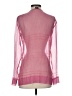 Theory 100% Silk Pink Long Sleeve Silk Top Size 00 - 0 - photo 2