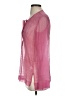 Theory 100% Silk Pink Long Sleeve Silk Top Size 00 - 0 - photo 5