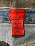 V Cristina Chevron-herringbone Blue Jeans Size 10 - photo 7