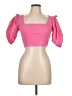 Zara Pink Short Sleeve Top Size L - photo 1