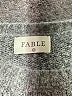 Fable Color Block Gray Pullover Sweater Size Med - Lg - photo 7