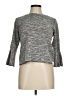 Urban Romantics Gray 3/4 Sleeve Top Size M - photo 1