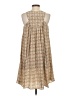 Sunner 100% Silk Paisley Tan Casual Dress Size XS - photo 2