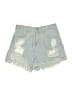 Shein Blue Denim Shorts Size XS - photo 1