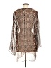 ABS Allen Schwartz Brown Long Sleeve Blouse Size M - photo 2