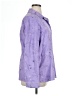 Sag Harbor 100% Polyester Stars Purple Long Sleeve Blouse Size XL - photo 4