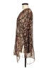 ABS Allen Schwartz Brown Long Sleeve Blouse Size M - photo 5