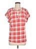 Cure Red Short Sleeve Blouse Size M - photo 1