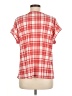 Cure Red Short Sleeve Blouse Size M - photo 2