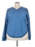 Assorted Brands 100% Polyester Blue Long Sleeve Top Size 4X - photo 1